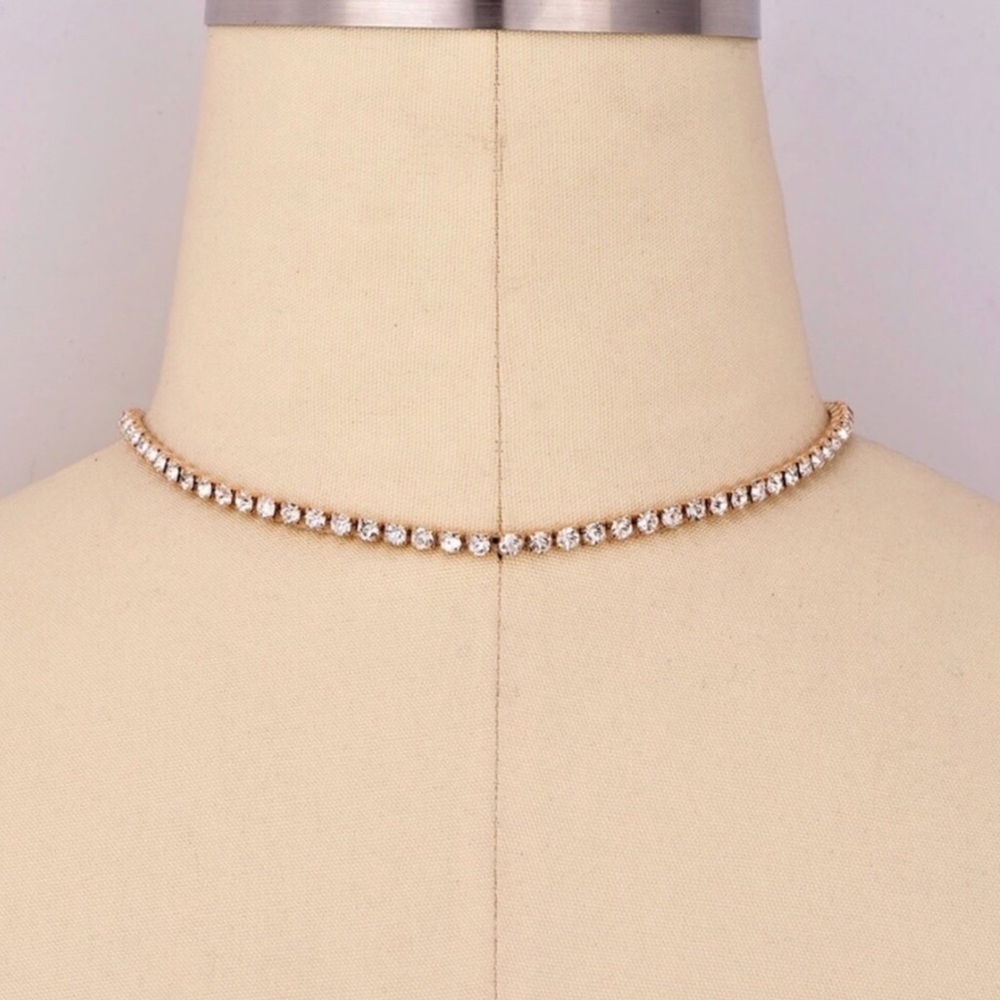 🛍NEW⚡️Sparkling Diamond Choker - Picture 4 of 8